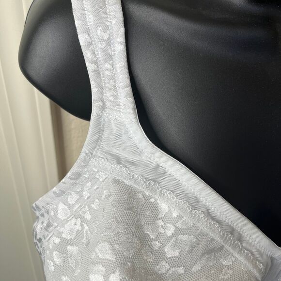 New Deyllo Women's Wirefree Non Padded Plus Size Full Coverage Bra Size 38G #415 - Picture 4 of 10